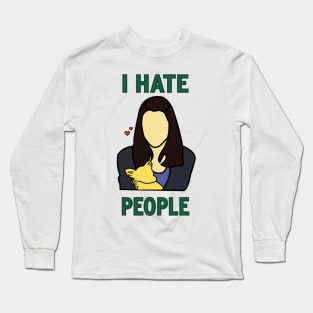 April Roberta Ludgate Karate Dwyer Long Sleeve T-Shirt